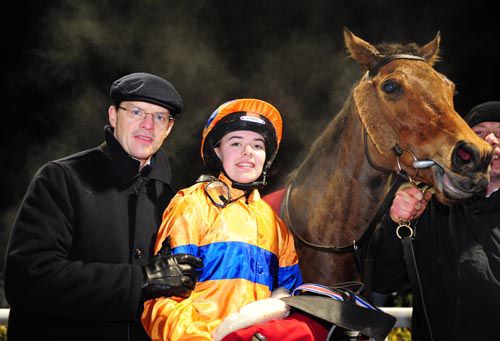 Aidan and Ana O'Brien with Fairylike after their special success