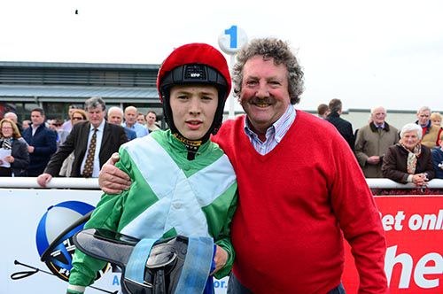 Colin Keane and Matty Tynan after the success of Coto
