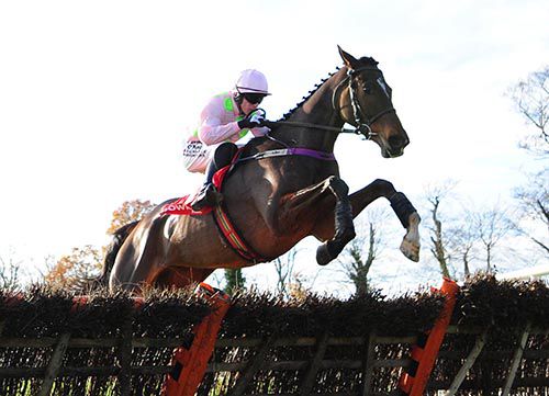 Douvan pictured on his way to victory at Gowran