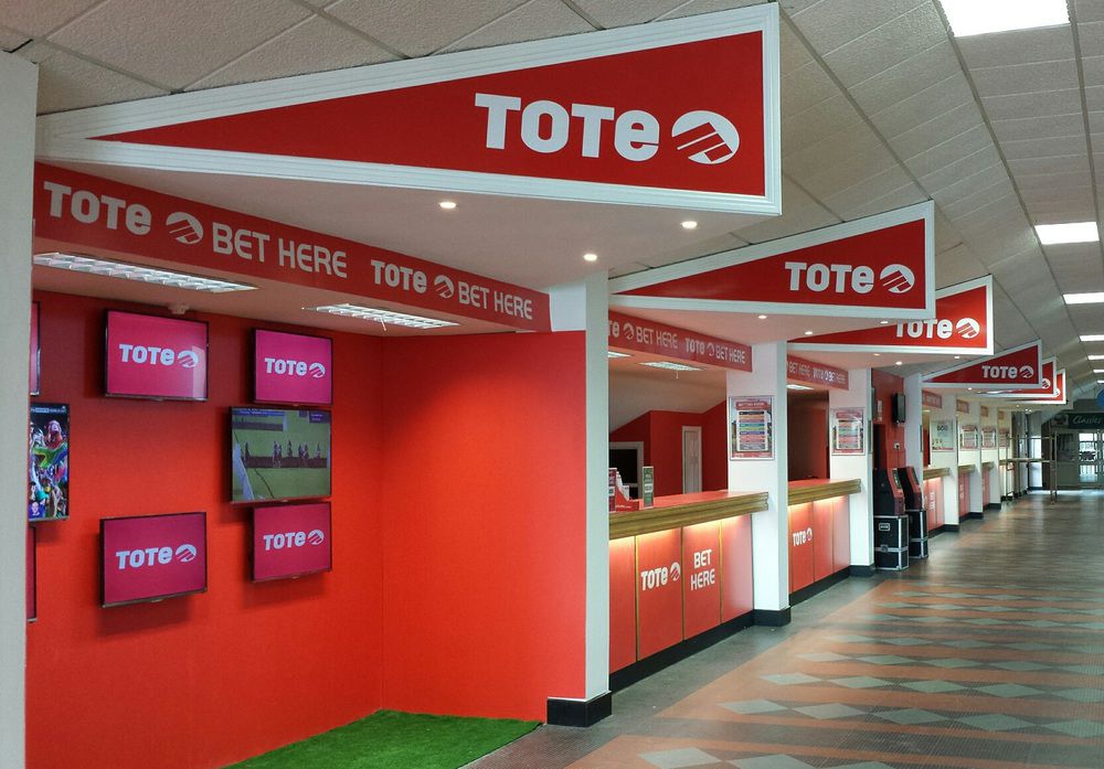 Tote on course facilities