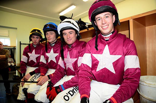 Michael O'Leary's Gigginstown House Stud colours to be worn by 14 riders in Irish Grand National