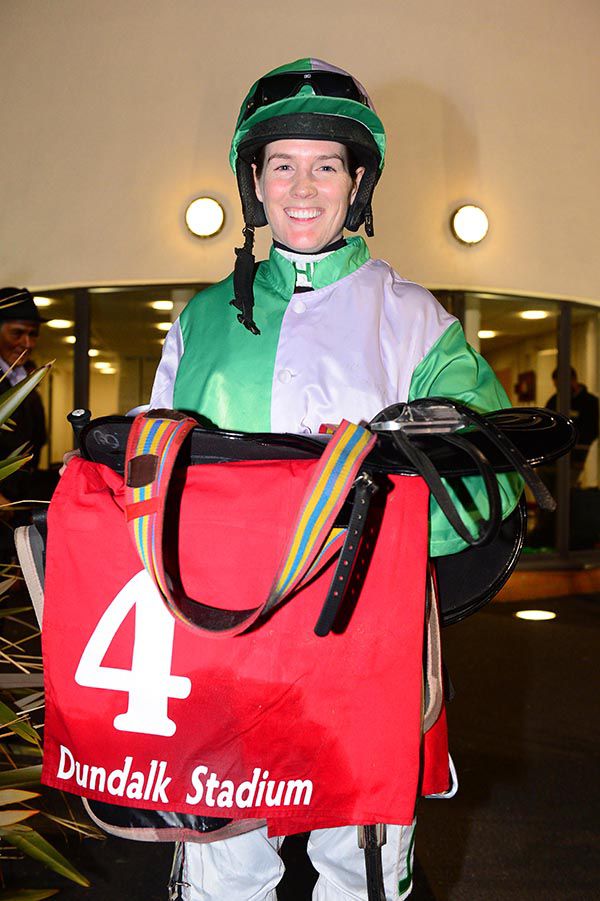 Rachael Blackmore is all smiles after completing a mixed double at two meetings