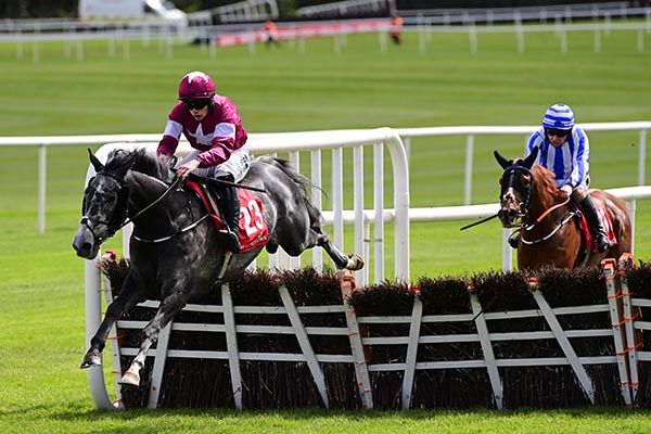 Harsh and Danny Gilligan clear the last