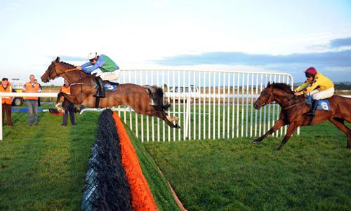 Easy Reach clears the last at Roscommon