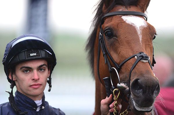 Donnacha O'Brien completed a double at Navan, combining with his father Aidan for both wins