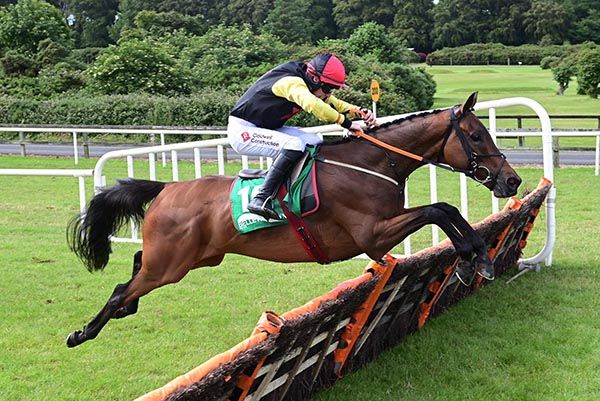 The Friday Man made an impressive debut over hurdles 