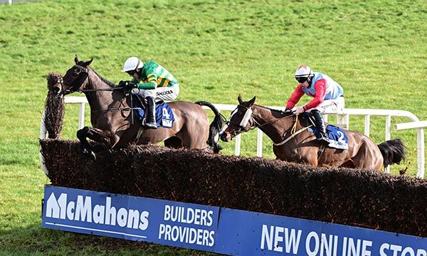 Sir Bob wins the Ryans Cleaning Veterans Handicap Steeplechase at Limerick 