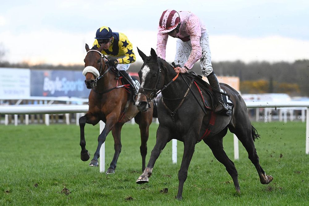 Disco Dancer (pink) outstays Shannon Bank
